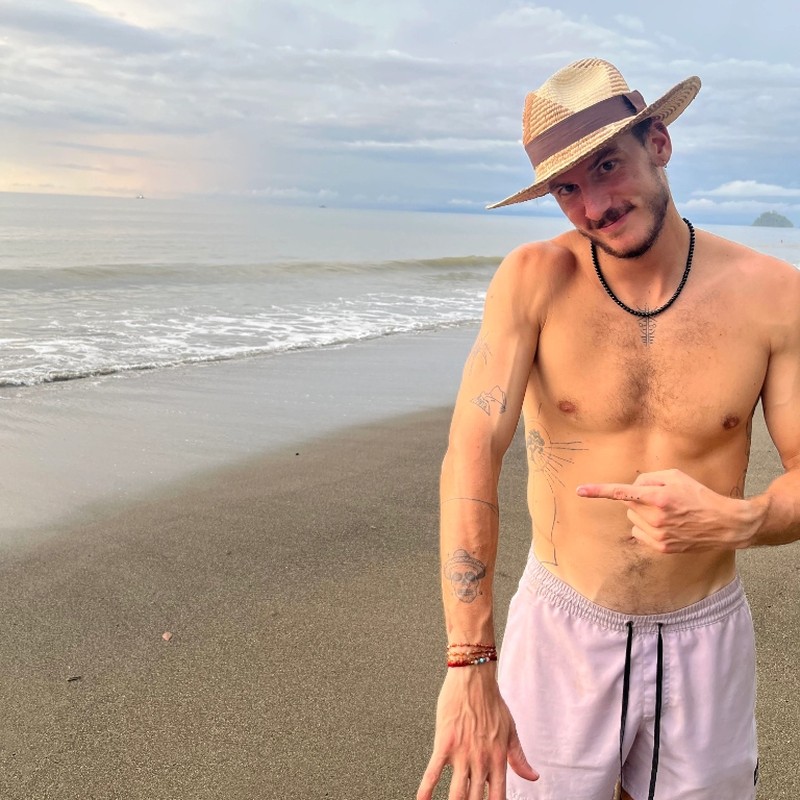 Damien, backpacker and founder of InkTrail